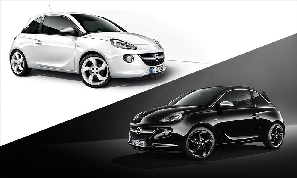 The All New Vauxhall ADAM Black And White Editions
