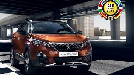 The Peugeot 3008 SUV Is Named Car Of The Year 2017