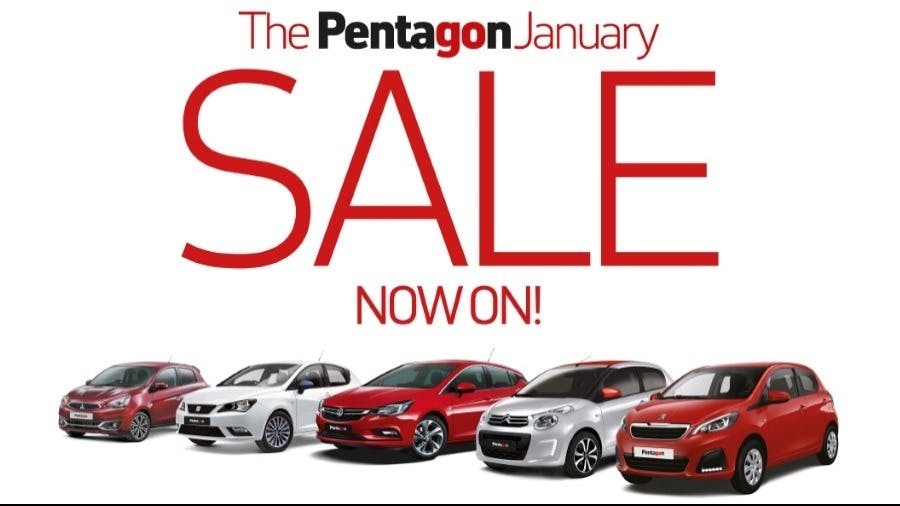 Drive Away A Bargain During The Pentagon January Sale
