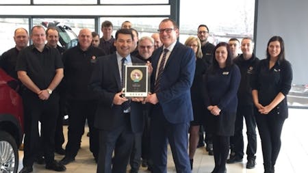 Pentagon Dealerships Win Coveted Vauxhall Customer Excellence Awards