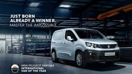 Peugeot Partner Named International Van of the Year