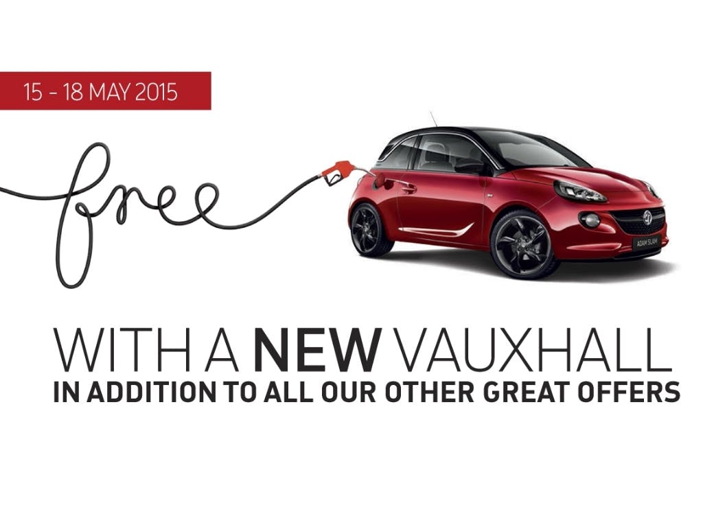 Vauxhall Fuel Giveaway At Pentagon This Weekend