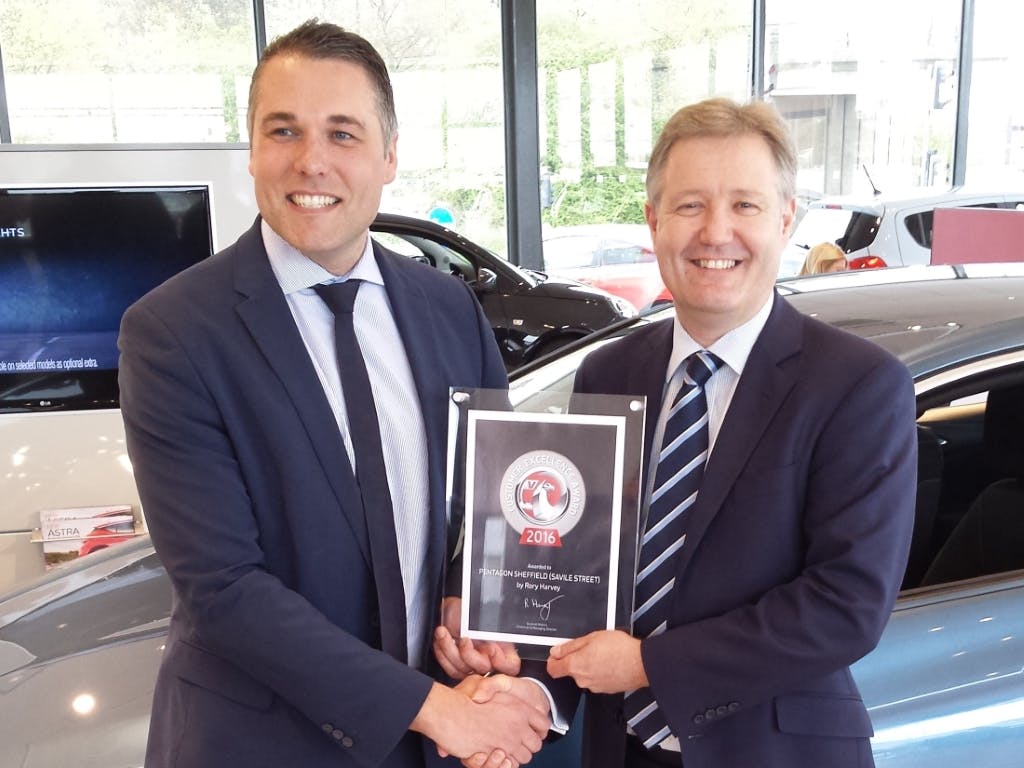Pentagon Picks Up 3 Vauxhall Customer Excellence Awards