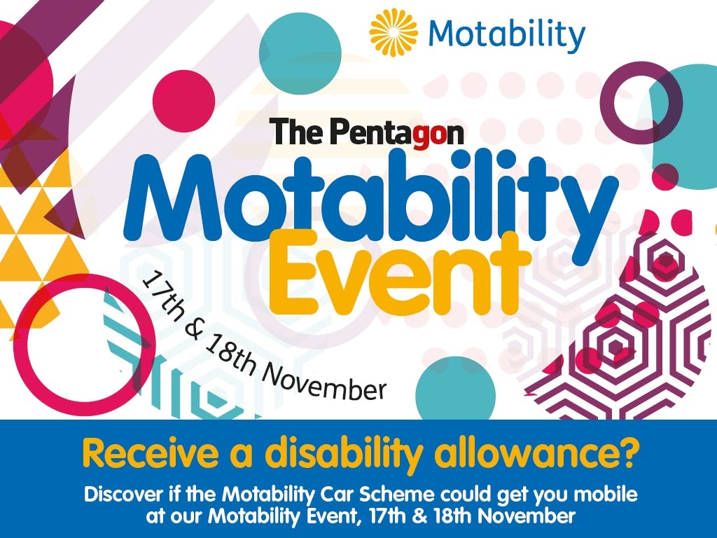 Get Mobile At The Pentagon Motability Event