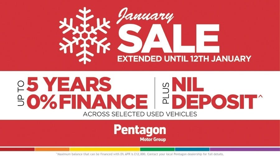 Kick Off the New Year with a Bargain in the Pentagon January Sale
