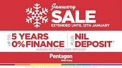 Kick Off the New Year with a Bargain in the Pentagon January Sale