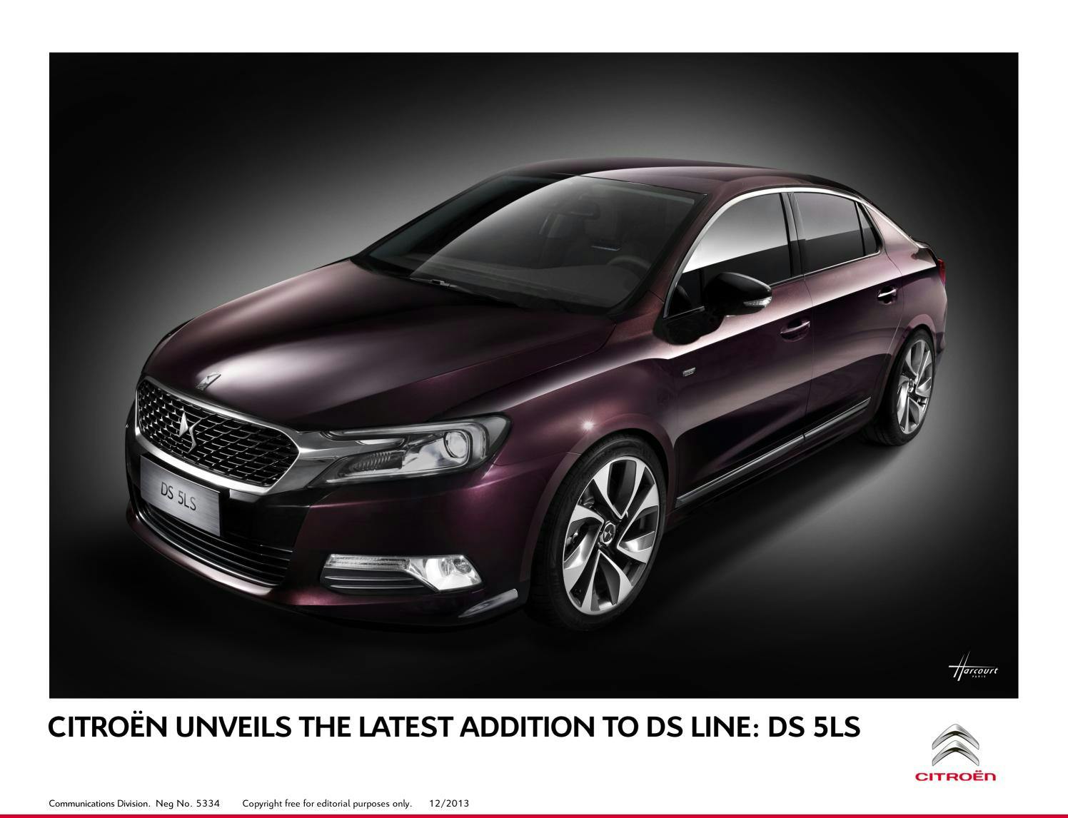 Citroën Introduces Incredible DS 5LS